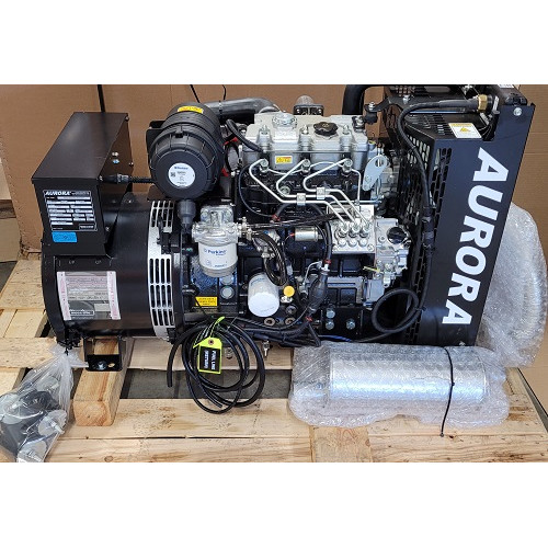 AGi13-BB Aurora Diesel Generator - 13KW Commercial Mobile Open Style